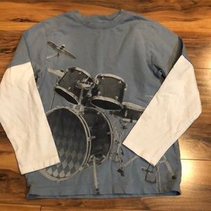 Boys Gymboree sz 10 graphic long sleeve shirt